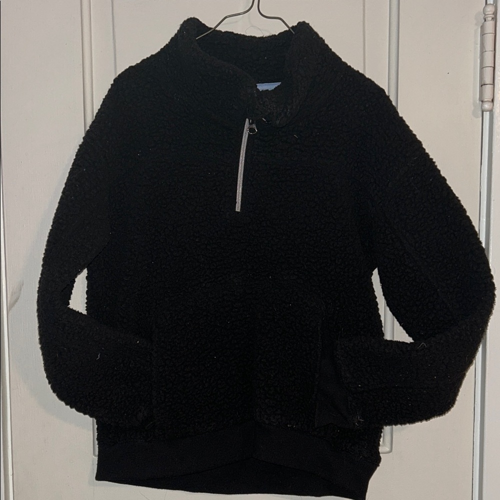 C9 by Champion Black Kids Fleece 1/4 zip Pullover